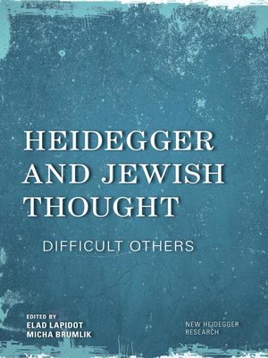 cover image of Heidegger and Jewish Thought